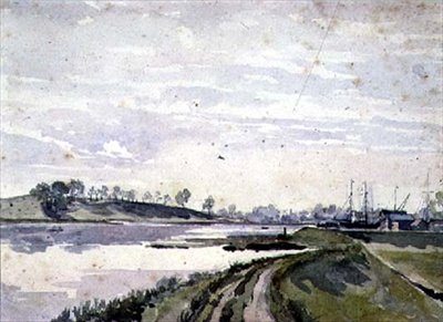 The Deben, Woodbridge, Suffolk by Thomas Churchyard